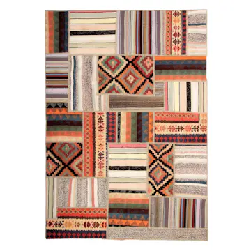 Persisk Patchworkmatta Arkiio Shiraz/Azerbajdzjan 145x205