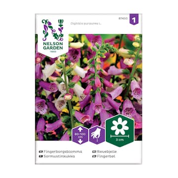 Frö Fingerborgsblomma Nelson Garden Mix