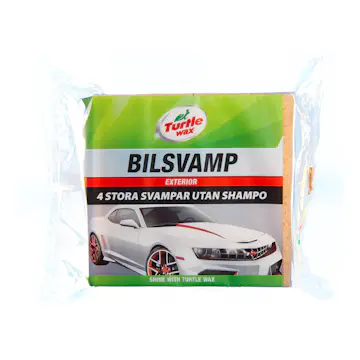 Tvättsvamp Turtle Wax Bilsvamp 4-pack