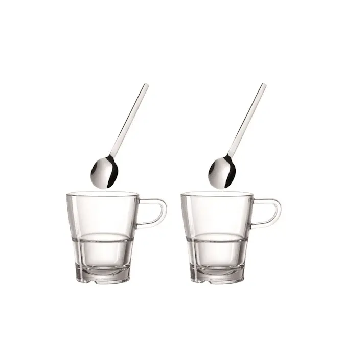 Kaffeset Leonardo 4 delar