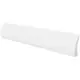 Kakeldekor Konradssons Evolution Bullnose Vit Blank 3x15 cm