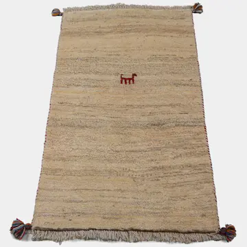 Persisk Matta Arkiio Gabbeh Shiraz Creme 68x126