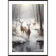 Poster Gallerix Roe Deer In Winter No1