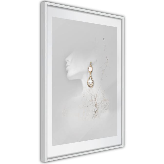 Poster Artgeist Affisch Gold Earrings