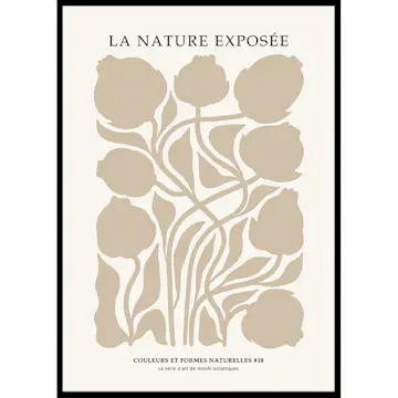 Poster Gallerix La Nature Exposee 18