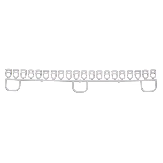 Gardintillbehör Kirsch Glid För Elite- Och Flexiskenan Vit