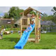 Lektorn Jungle Gym Chalet 2.1 Lektorn Blå Rutschkana