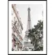 Poster Gallerix Eiffel Tower Low Angle