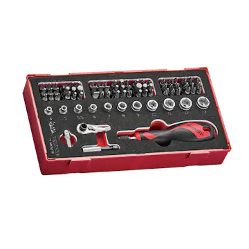 Bitsset Teng Tools 78 delar TEAMDQ78