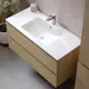 Tvättställsskåp Bathlife Eufori med Tvättställ och Spegel Skina