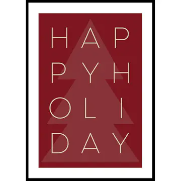 Poster Gallerix Happy Holiday