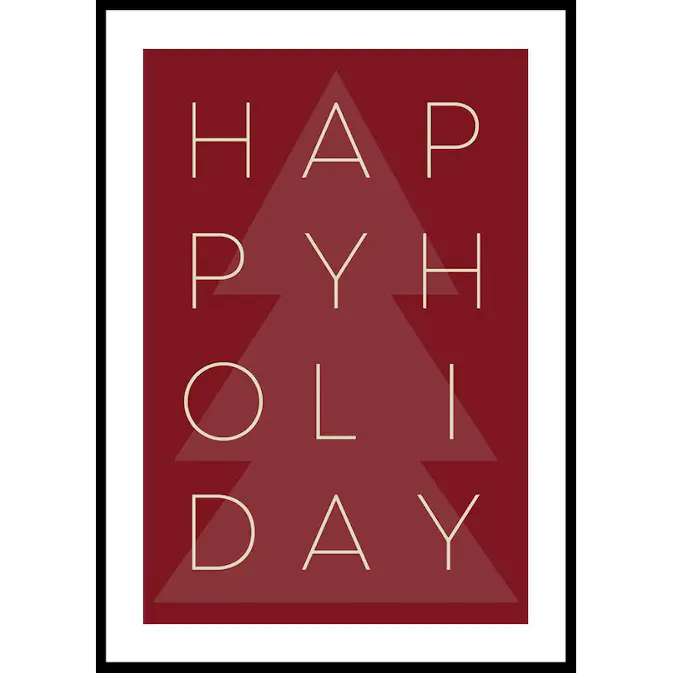 Poster Gallerix Happy Holiday
