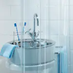 Duschdraperi Spirella Transparent clear 180x200