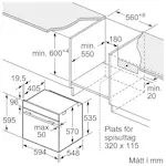 Inbyggnadsugn Siemens HB578GBS3 iQ500