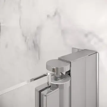 Distansprofil Hietakari för Duschvägg Classic/Infinia Vändbar/Vikbar Svart