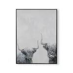 Tavla Art For The Home Highland Cows