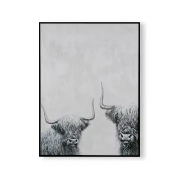 Tavla Art For The Home Highland Cows