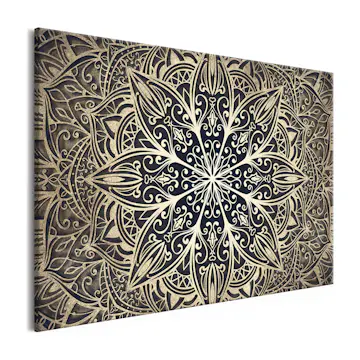 Tavla Arkiio Oriental Flowers Brown