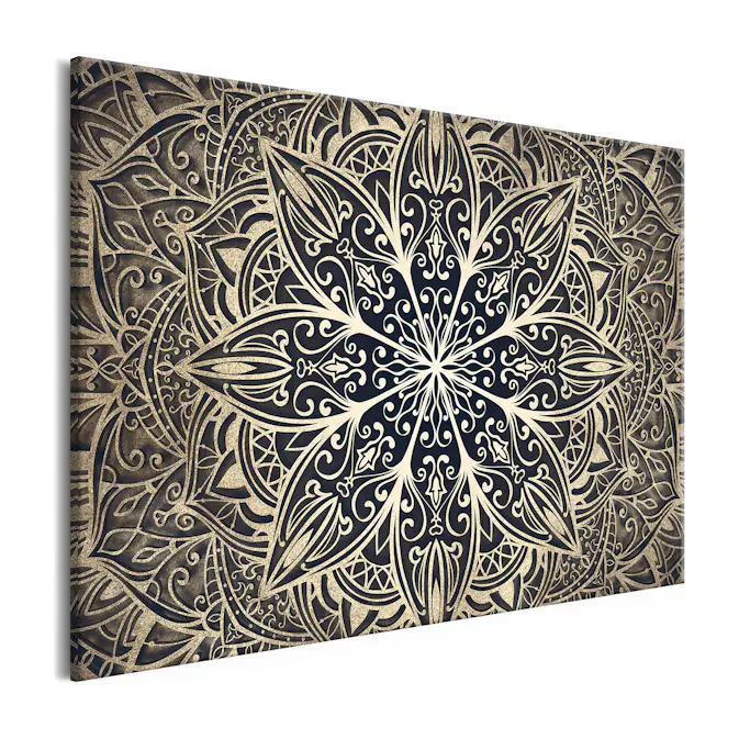 Tavla Arkiio Oriental Flowers Brown