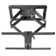 Väggfäste Vivanco 2-arm Curved Större Än 85 tum/60 kg Full motion