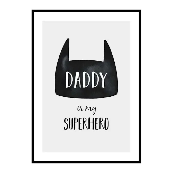 Poster Gallerix Superhero Dad