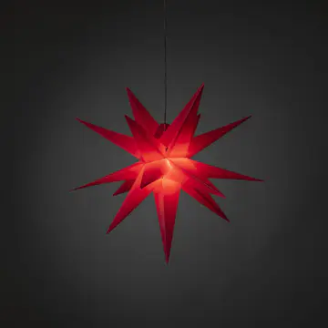 Plaststjärna Gnosjö Konstsmide 3-D