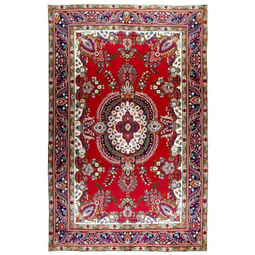 Persisk Matta Arkiio Tabriz Patina 192x300