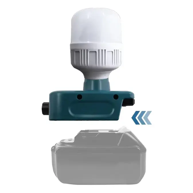 Arbetslampa Japcell LED 1300 Lumen för Bosch 18V Batteri Typ C-ProCore