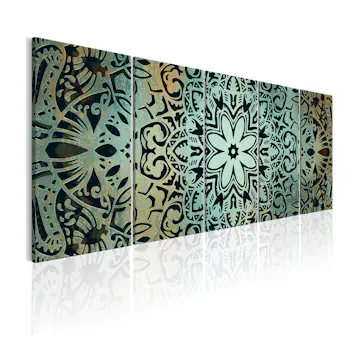 Tavla Arkiio Green Mandala