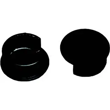 Ändplugg Dolle Clean Black