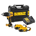 Slagborrmaskin DeWalt DCD805P2LRT-QW 18V Tstak 2x5 Ah