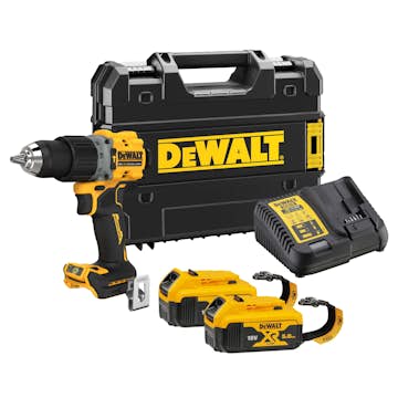 Slagborrmaskin DeWalt DCD805P2LRT-QW 18V Tstak 2x5 Ah