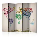 Rumsavdelare Skärmvägg Arkiio Dancing Smoke Trails II 225x172 cm