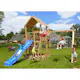 Lektorn Jungle Gym Palace 2.1 Swing Modul 220 Blå Rutschkana