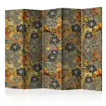 Rumsavdelare Skärmvägg Arkiio Floral Madness II 225x172 cm