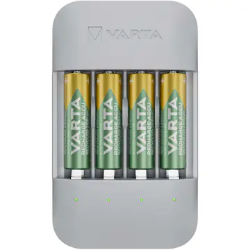 Batterikit Varta Eco Charger Pro Recycled Inkl. 4x AA 2100 mAh