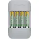 Batterikit Varta Eco Charger Pro Recycled Inkl. 4x AA 2100 mAh