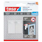 Självhäftande Spik Tesa Tapet 2 st 0,5 kg