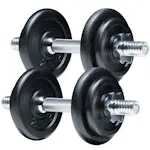 Hantlar Fitn Shape 20 kg set Järn Ställbara