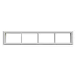 Överljus Leksandsdörren Pardörr Classic