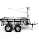 Skogs- och timmervagn ATV Metalcraft