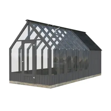 Växthus Palmako Emilia 13,1 m² (inv. 8,2+4,0 m²)