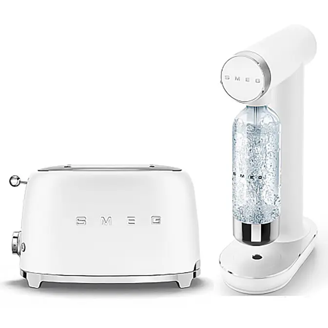 Brödrost och Kolsyremaskin Smeg Vit