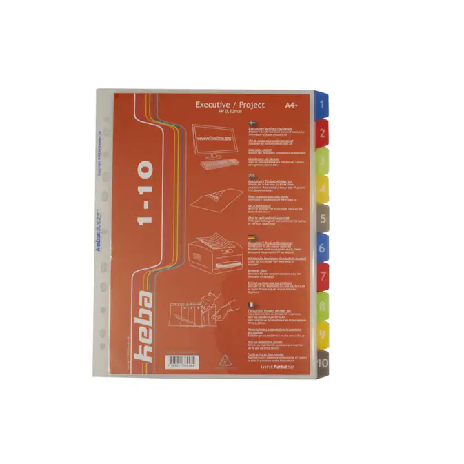Systemregister KEBA Executive A4+ 0,30 mm PP 1-10