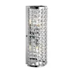 Kristallvägglampa Markslöjd Lysekil Krom