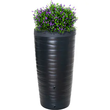 Regntunna Greenline med Lock 240L Antracit