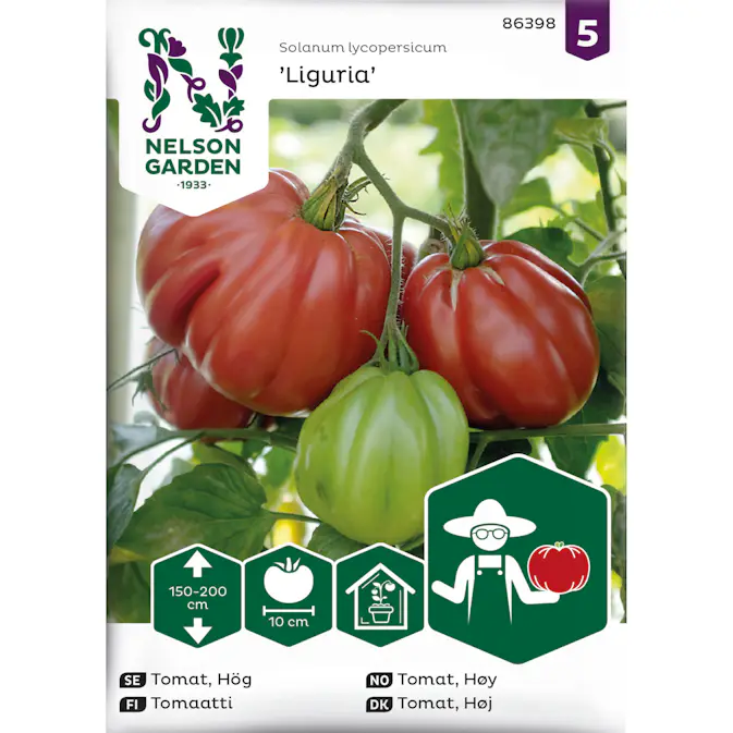 Frö Nelson Garden Tomat Hög Liguria