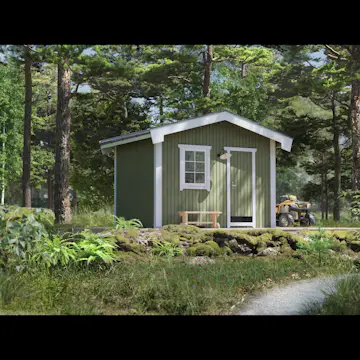 Friggebod Trähuset Paulina 10 kvm
