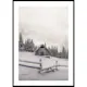 Poster Gallerix Cabin In Snow