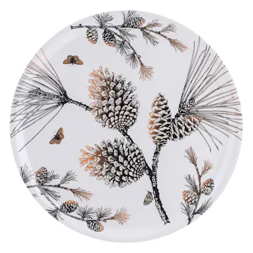 Bricka Åry Trays Pine Cone Rund